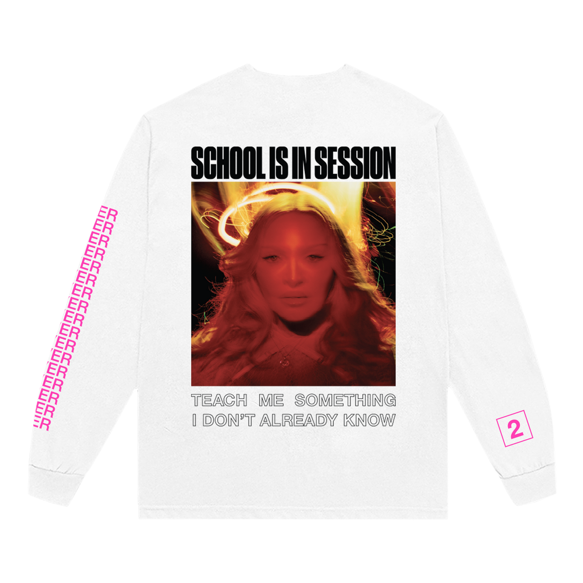 SCHOOL IS IN SESSION HALO LONG SLEEVE TEE