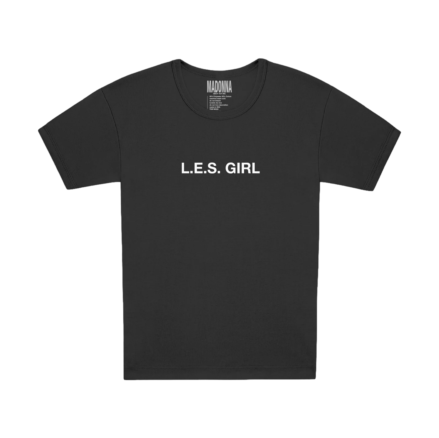 MADONNA - L.E.S. GIRL BABY TEE – Madonna EU Store