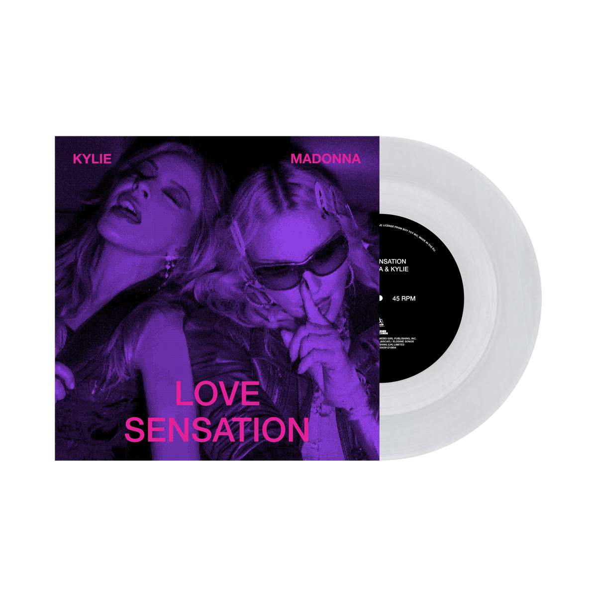 MADONNA & KYLIE – LOVE SENSATION (7’’ VINYL)