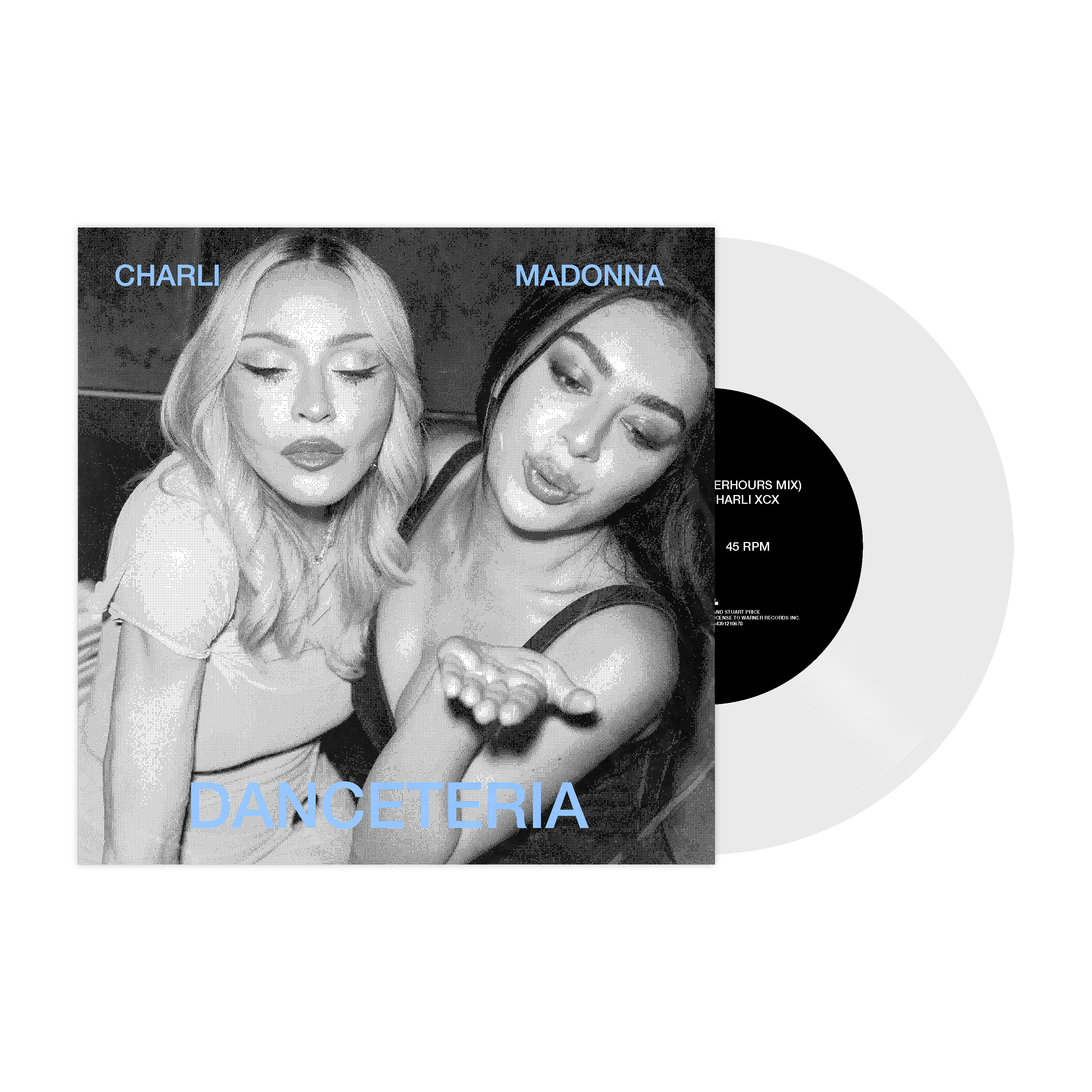 MADONNA & CHARLI - DANCETERIA (7" VINYL) – Madonna EU Store