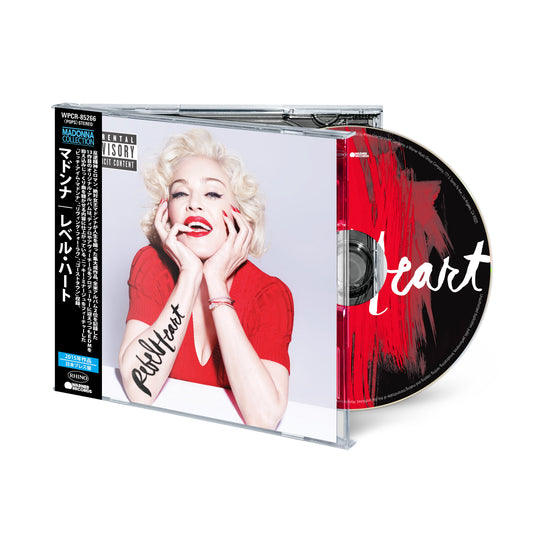 REBEL HEART - 14-TRACK CD ALBUM (2026 JAPAN RE-ISSUE)