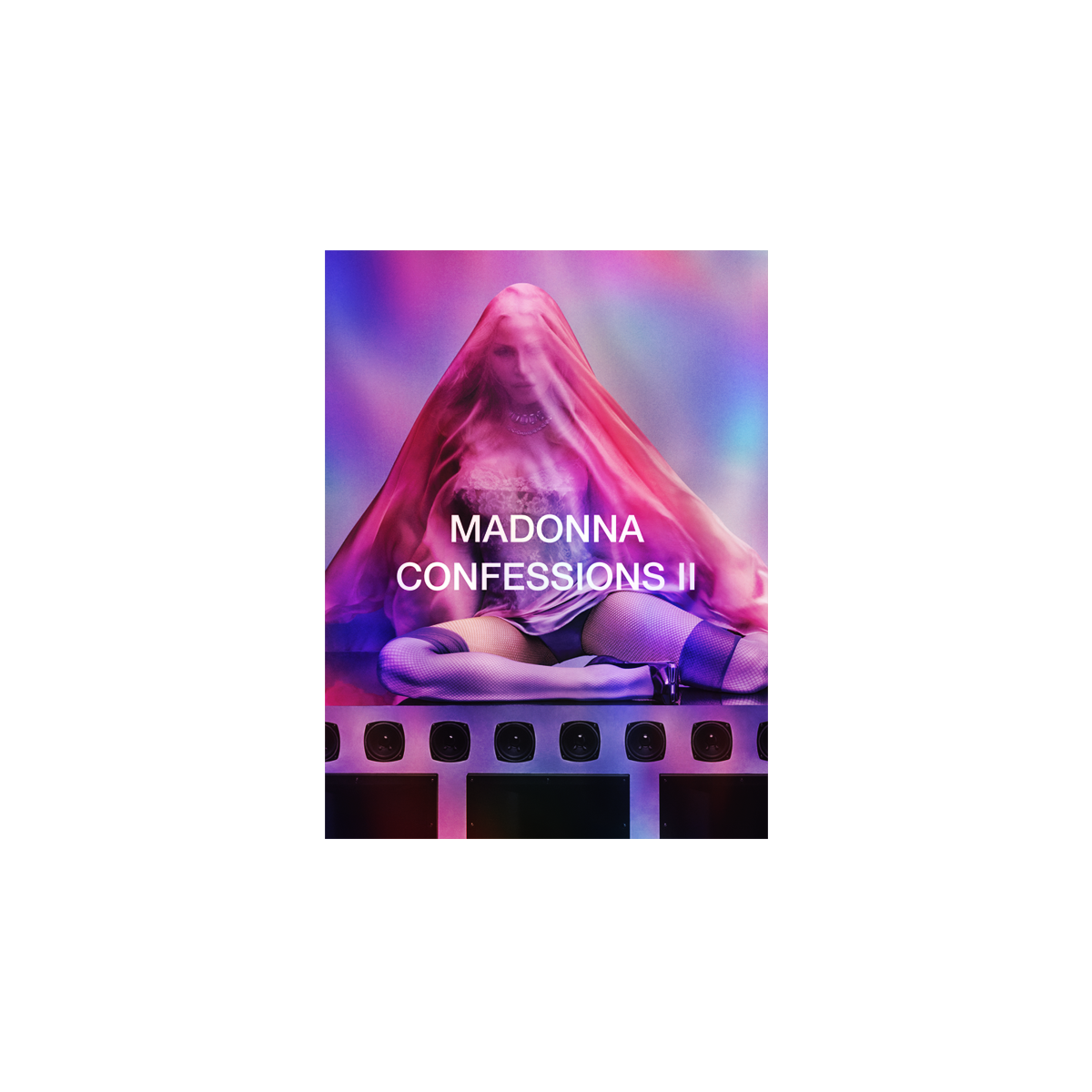 CONFESSIONS II ALBUM COVER HOLOGRAM POSTER